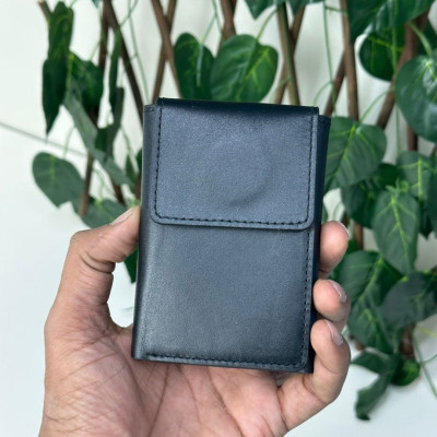 Genuine Cow Leather Folding Wallet