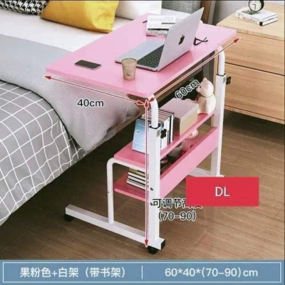 Next High Quality Movable Adjustable Laptop Table With Four Wheel