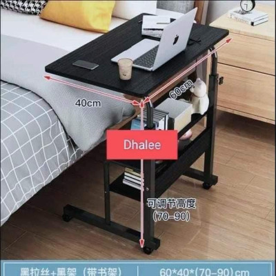 Next High Quality Movable Adjustable Laptop Table With Four Wheel