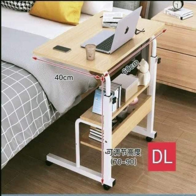 Next High Quality Movable Adjustable Laptop Table With Four Wheel