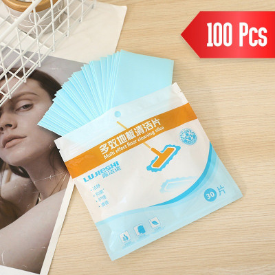 100 Pcs Pack - All-in-One Tile & Floor Cleaning Sheets